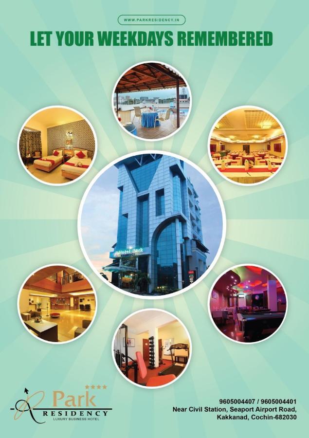 Hotel Park Residency, Kakkanad Kochi Exterior foto